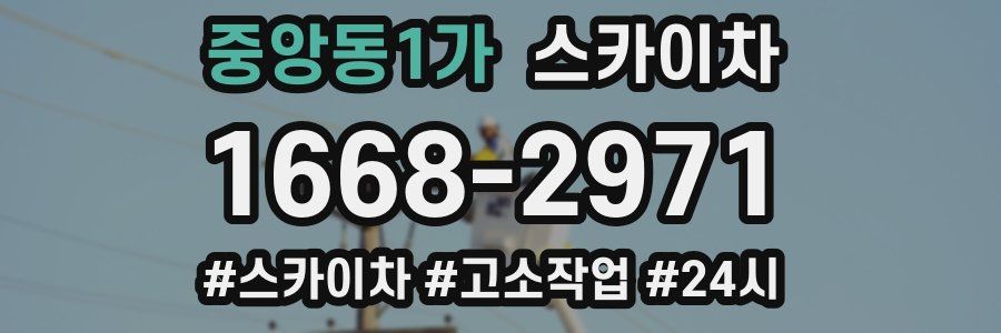 중앙동1가 스카이차