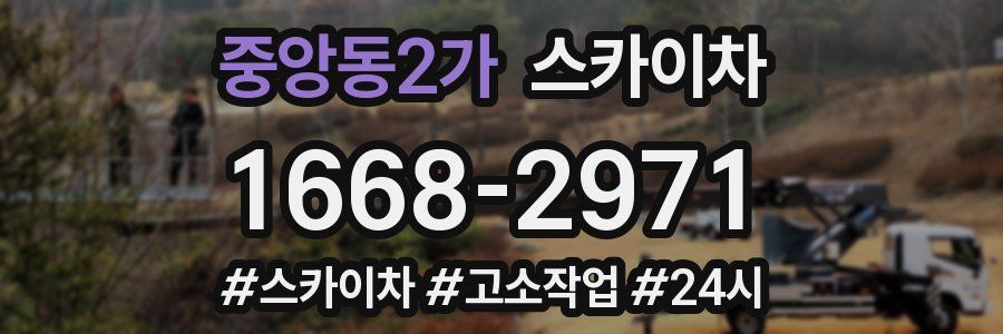 중앙동2가 스카이차
