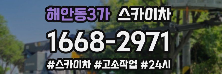 해안동3가 스카이차