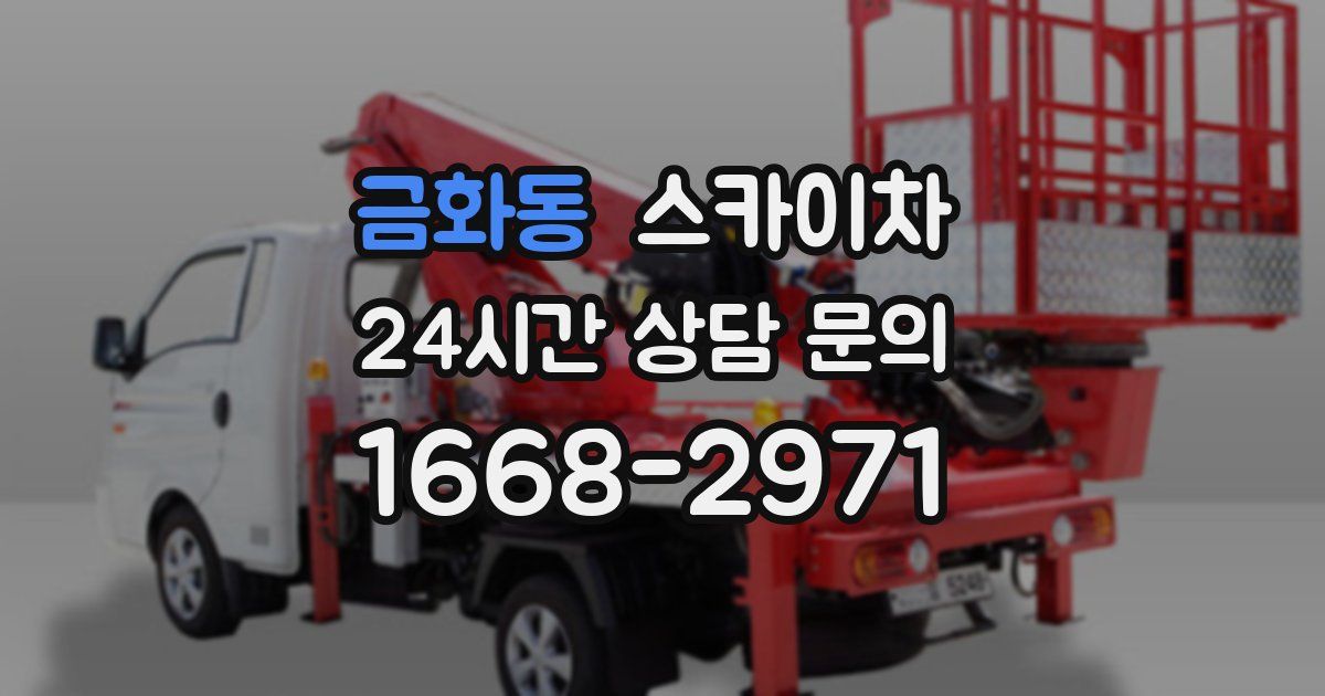 금화동 스카이차