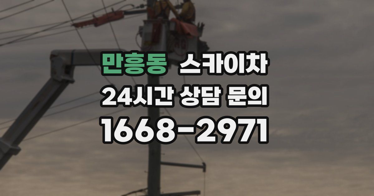 만흥동 스카이차