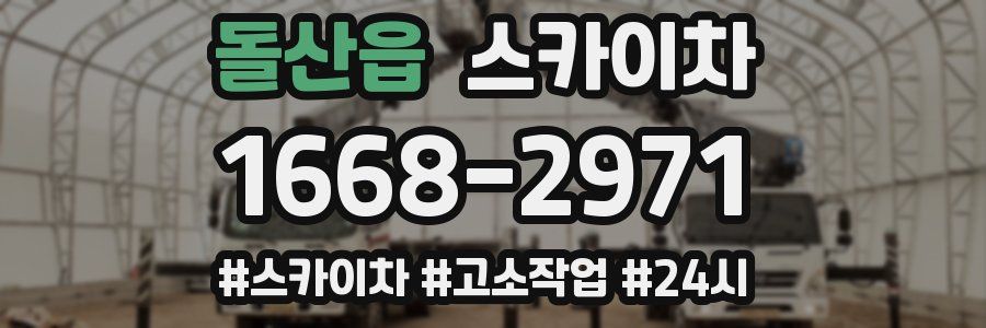 돌산읍 스카이차