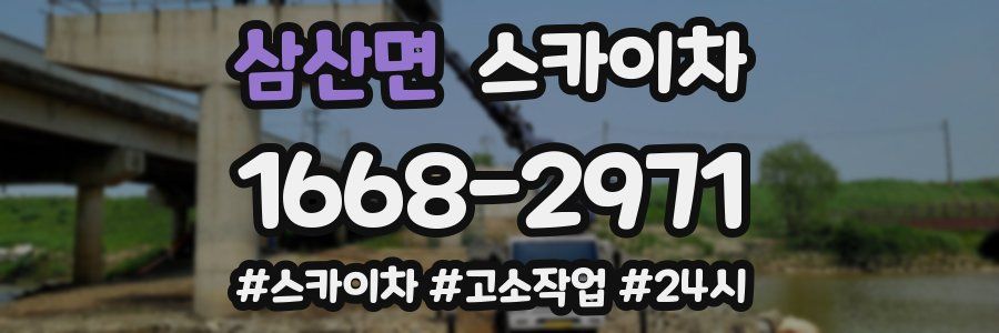 삼산면 스카이차