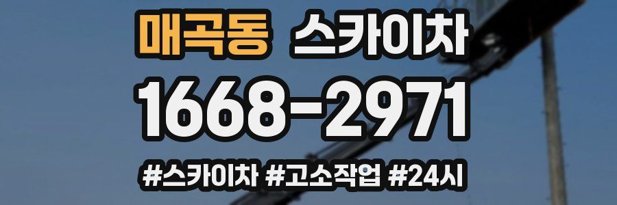 매곡동 스카이차