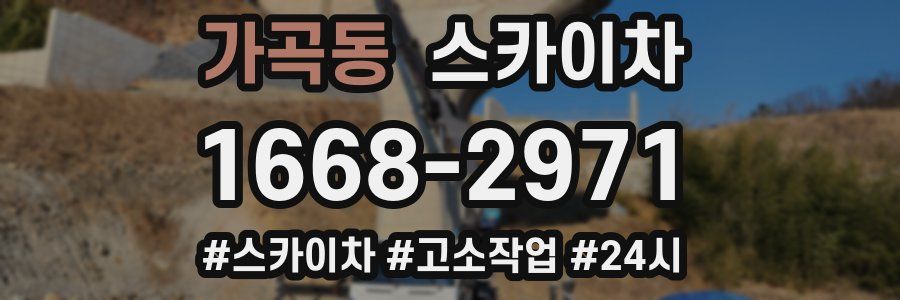 가곡동 스카이차