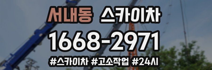 서내동 스카이차