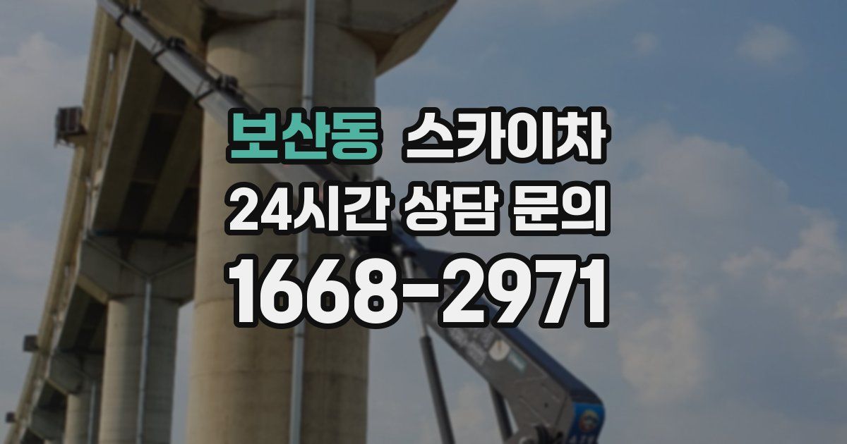 보산동 스카이차