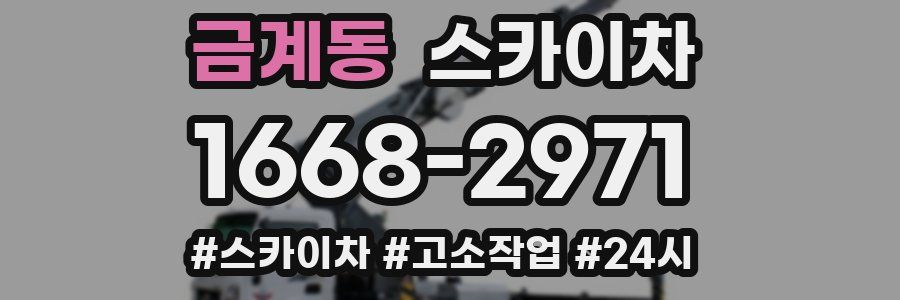 금계동 스카이차