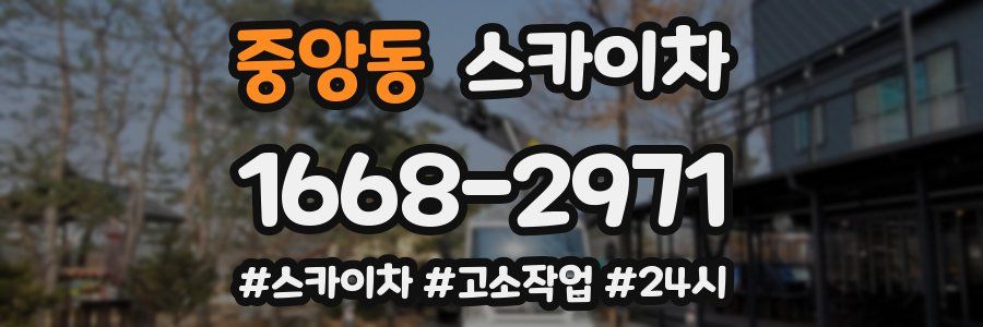 중앙동 스카이차