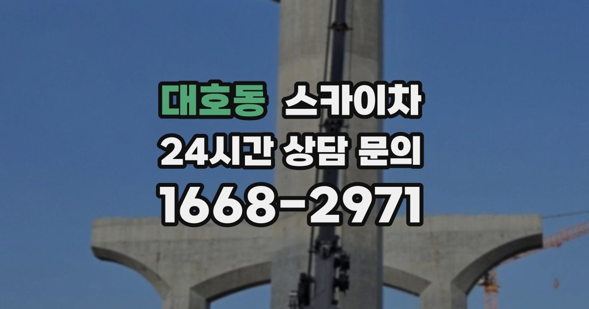 대호동 스카이차