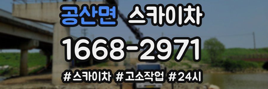 공산면 스카이차