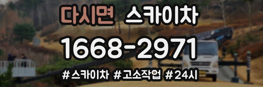 다시면 스카이차