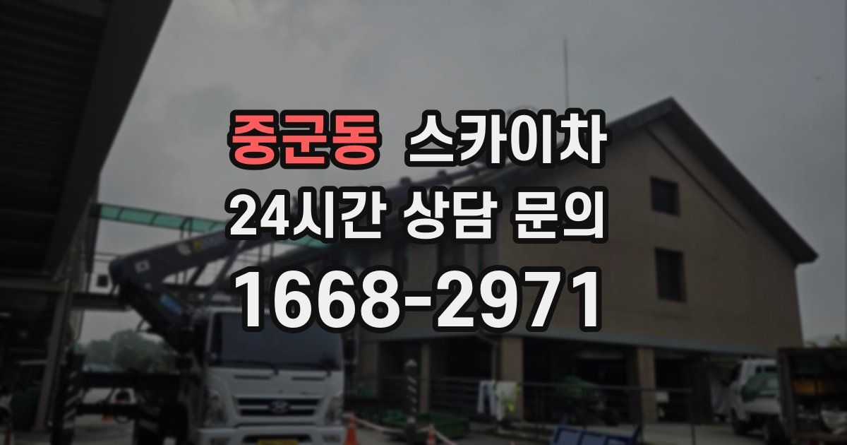 중군동 스카이차