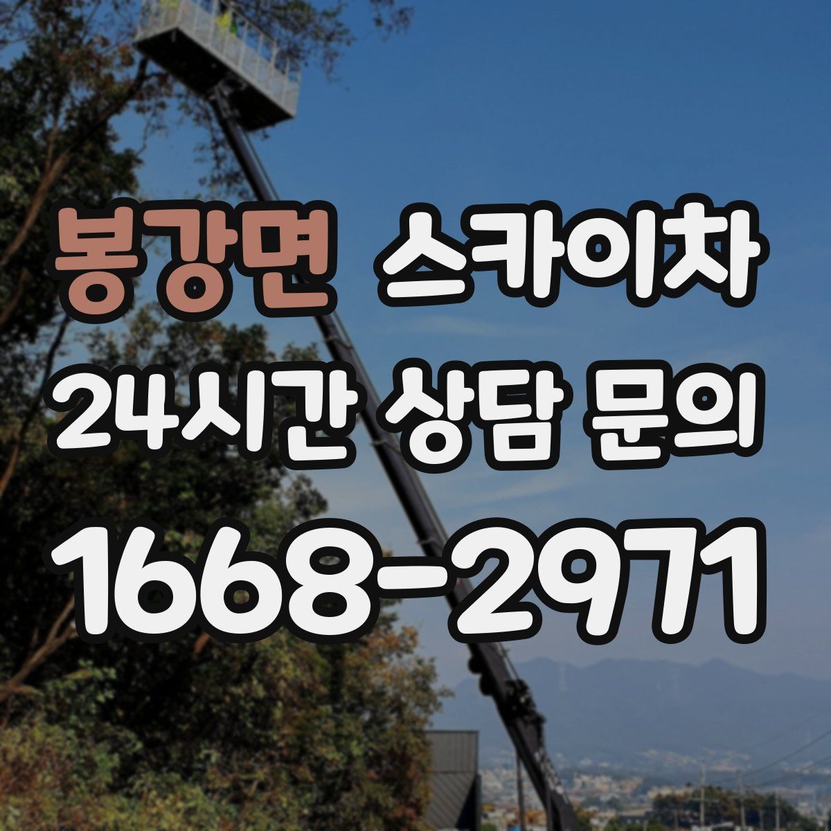봉강면 스카이차
