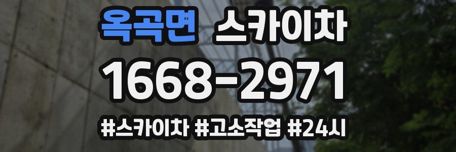 옥곡면 스카이차