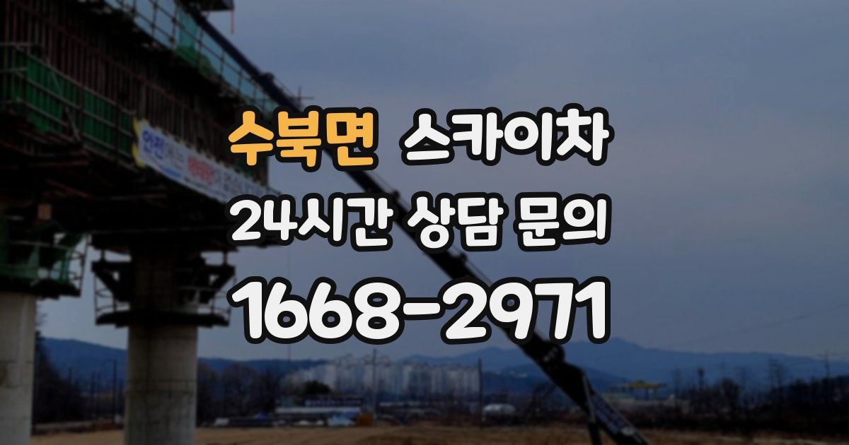 수북면 스카이차