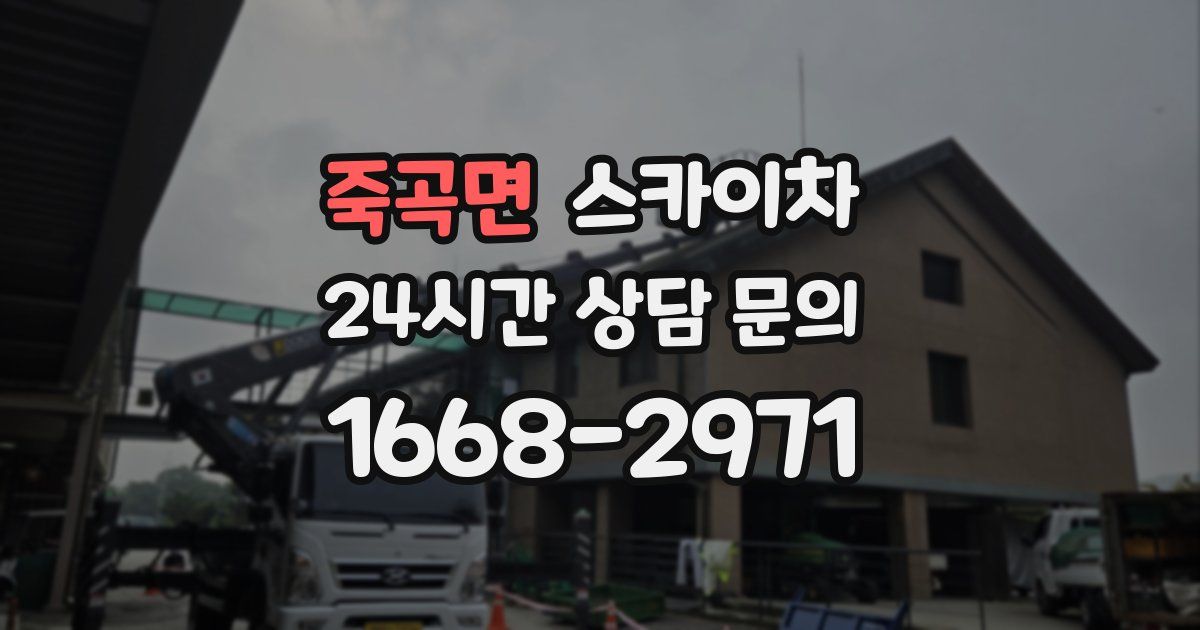 죽곡면 스카이차