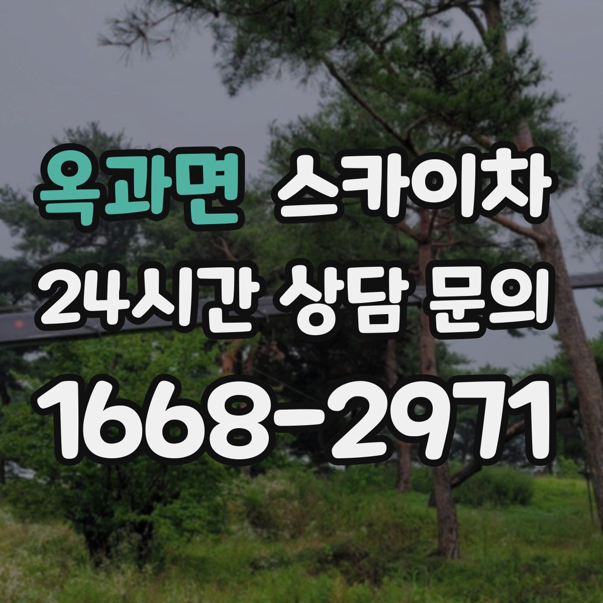 옥과면 스카이차