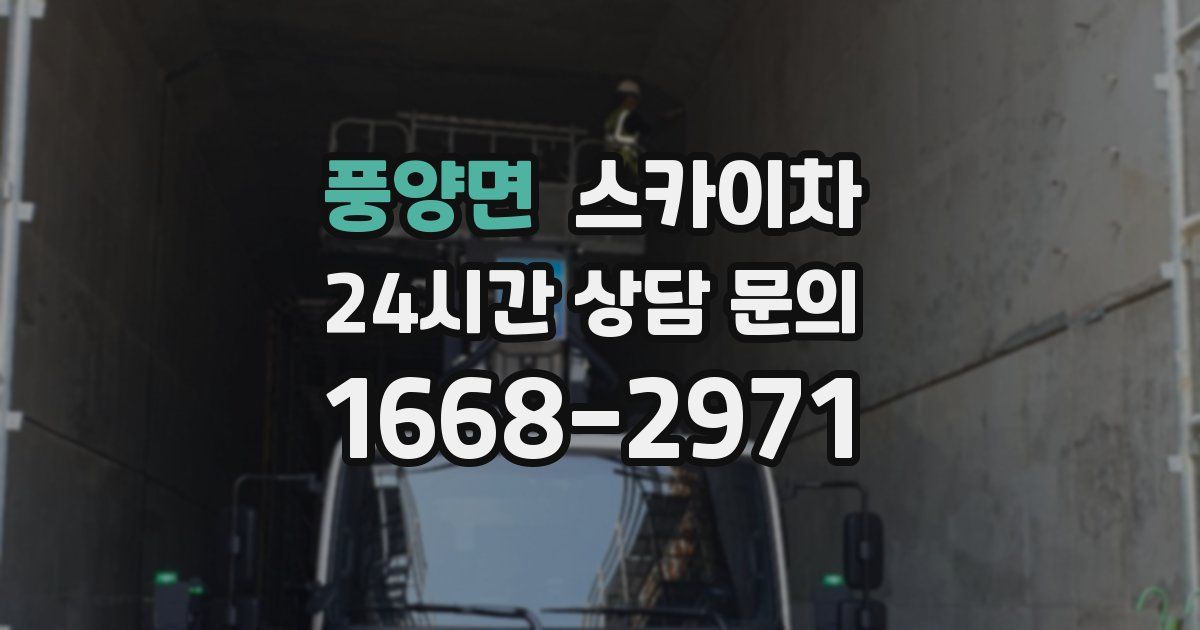 풍양면 스카이차