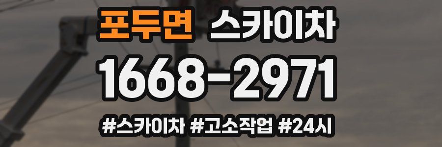 포두면 스카이차