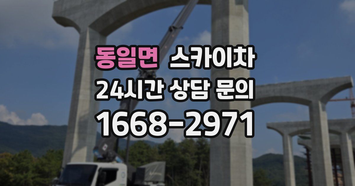 동일면 스카이차