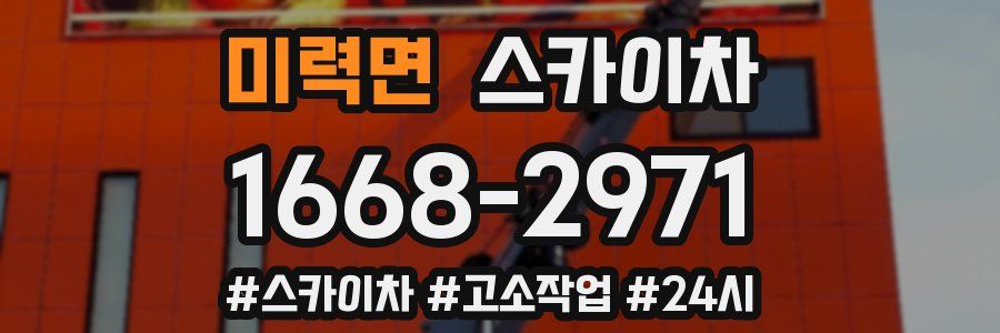 미력면 스카이차