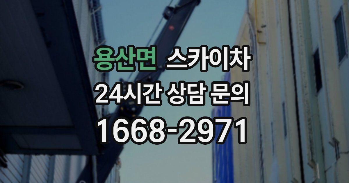 용산면 스카이차