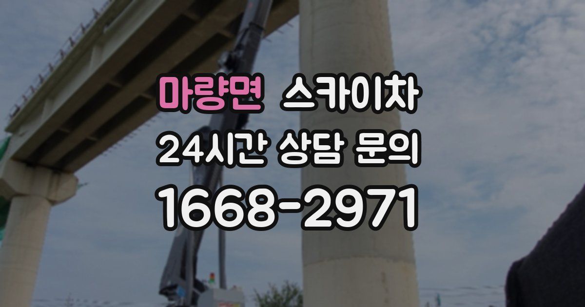 마량면 스카이차