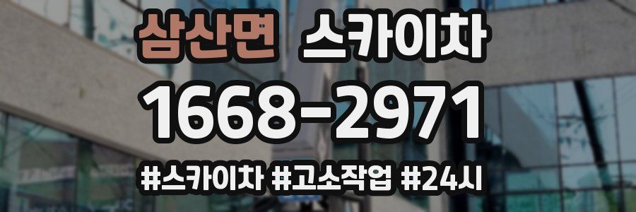 삼산면 스카이차