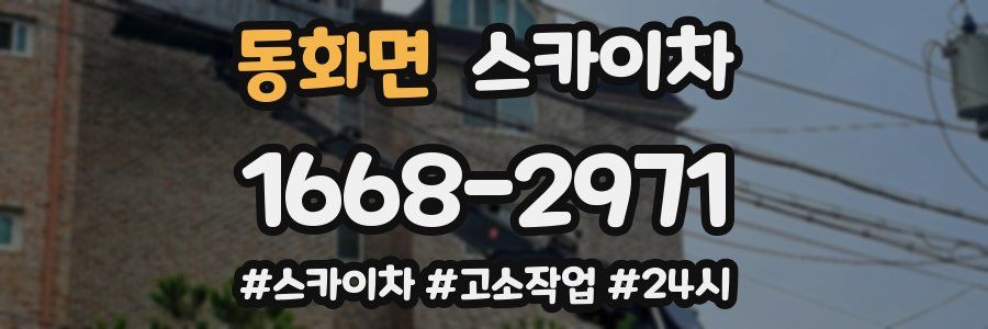 동화면 스카이차