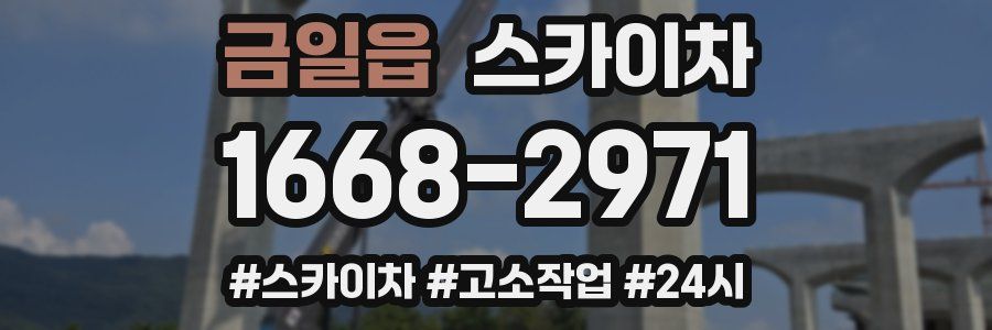 금일읍 스카이차