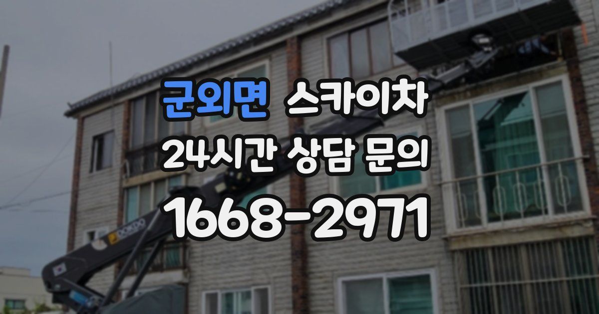 군외면 스카이차