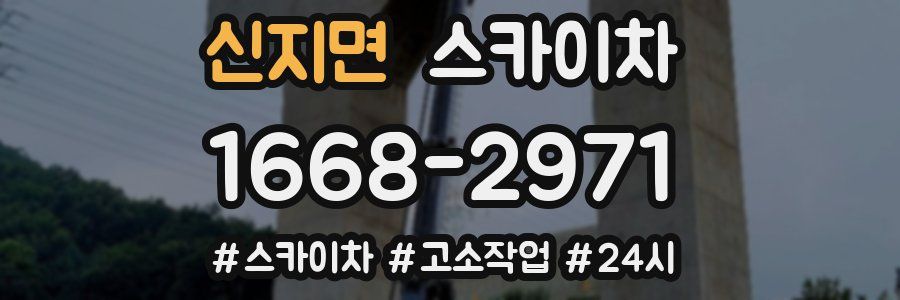 신지면 스카이차