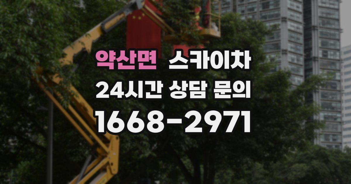약산면 스카이차
