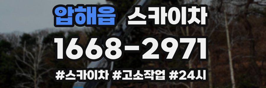 압해읍 스카이차