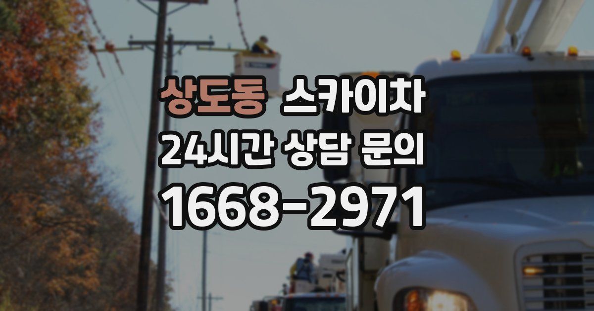 상도동 스카이차