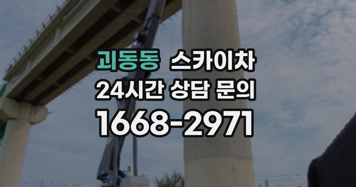 괴동동 스카이차