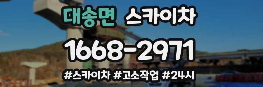 대송면 스카이차