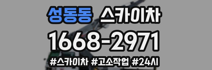 성동동 스카이차