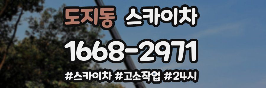 도지동 스카이차