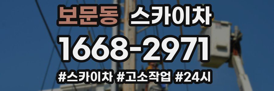 보문동 스카이차