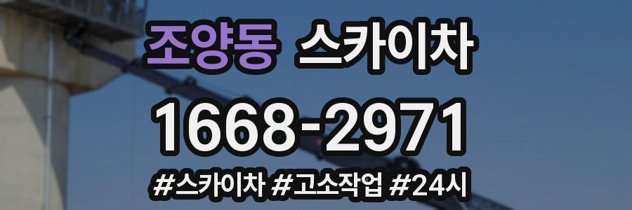 조양동 스카이차