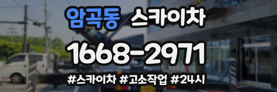 암곡동 스카이차