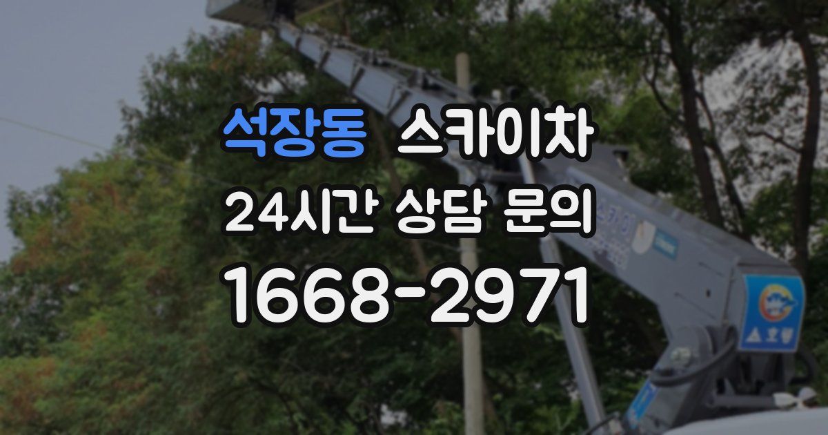 석장동 스카이차