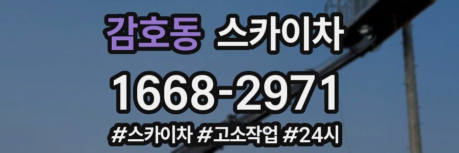 감호동 스카이차