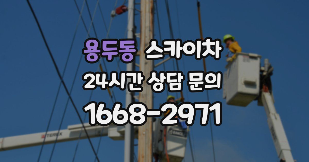 용두동 스카이차