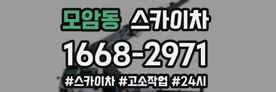 모암동 스카이차