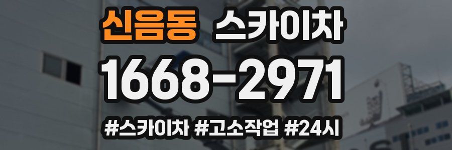 신음동 스카이차