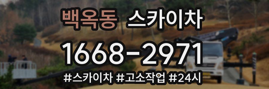 백옥동 스카이차