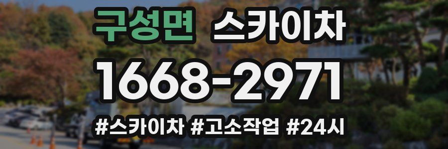 구성면 스카이차